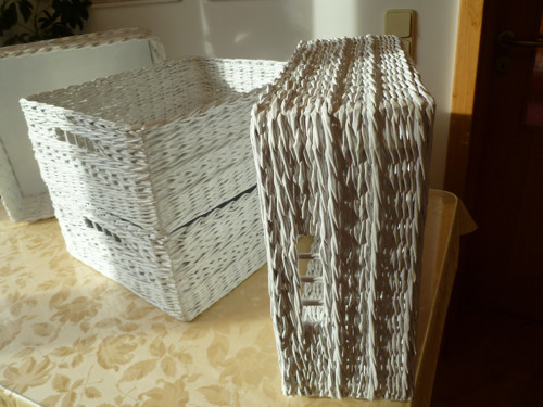 Koše do TV stolku - 4 ks — foto 2