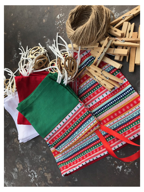 Adventní kalendář - barevné pytlíčky — foto 5