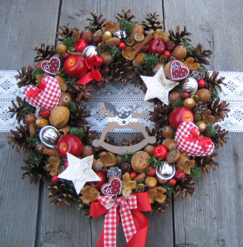 Adventní věnec s koníkem.. — foto 3