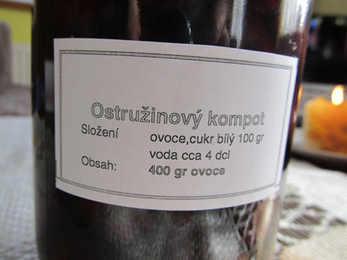 Ostružinový kompot 400 gr — foto 2