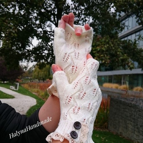 Návleky na ruce "White" — foto 2