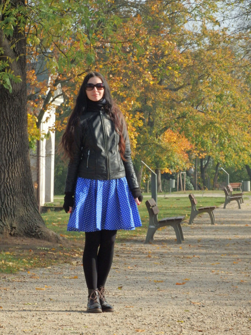 Opravdická kolová, modré puntíky — foto 2