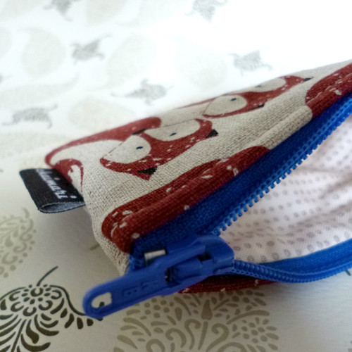 Taštička na karty Foxes LINEN — foto 2