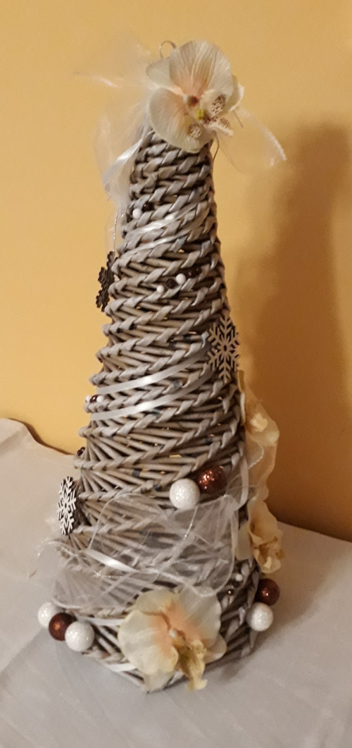 Vánoční pletený stromeček — foto 2