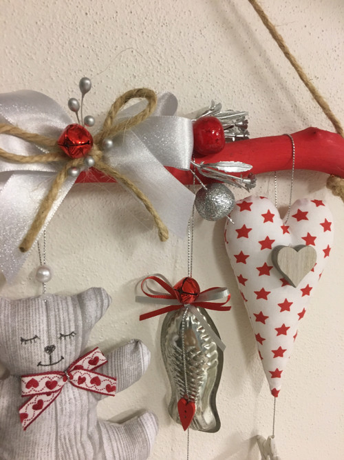 Advent v červené a se stříbrem — foto 2