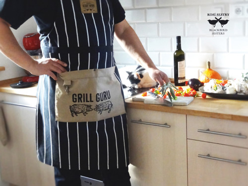 Grill guru, zástěra unisex — foto 4