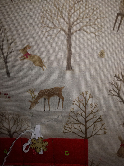 Adventní látkový kalendář — foto 6