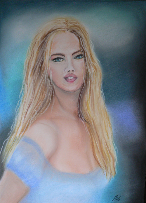 Spadla z nebe - suchý pastel — foto 4