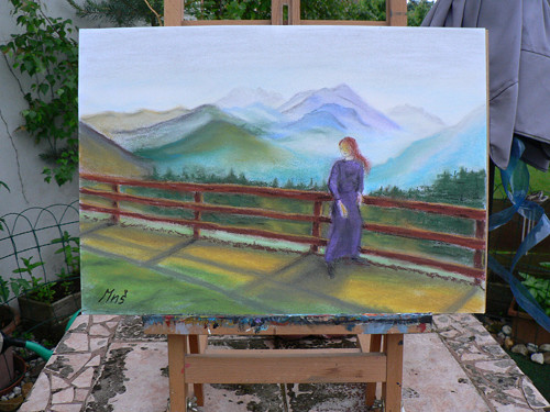 Ohlédnutí - suchý pastel — foto 3
