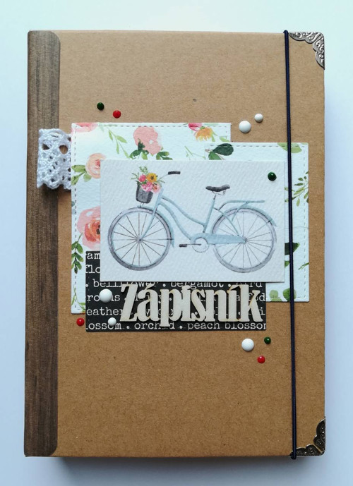 Zápisník - modré kolo — foto 2