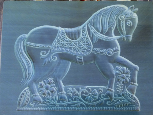 Koník forma 13x15 cm — foto 2