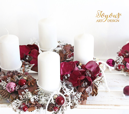 Voňavý adventní věnec — foto 3