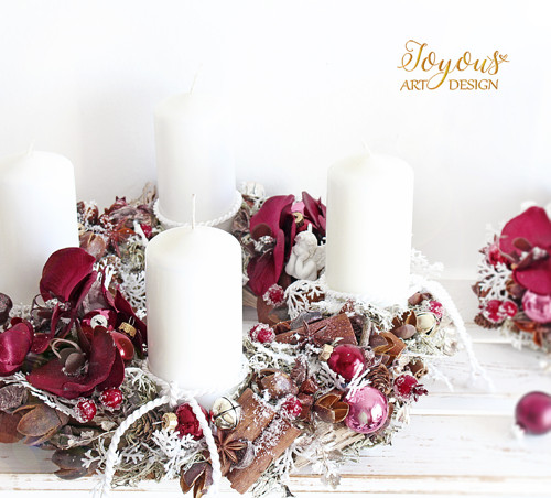 Voňavý adventní věnec — foto 5