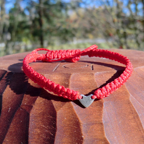 Kabbalah * Macramé * Nerez Srdíčko — foto 6