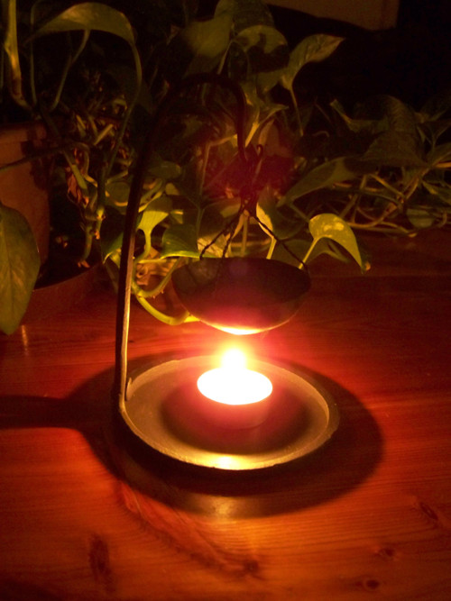 Kovaná aromalampa — foto 3