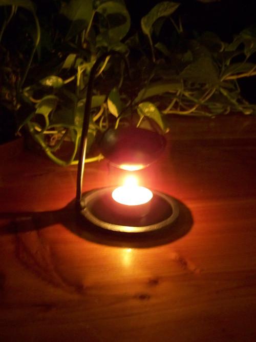 Kovaná aromalampa — foto 3