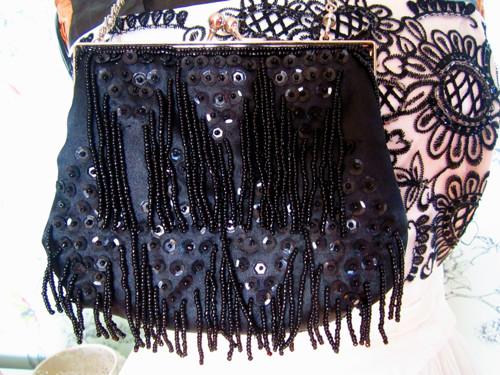 Kabelečka korálková vintage look — foto 6