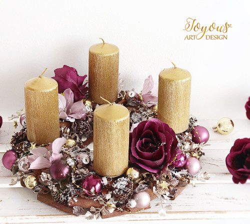 Voňavý adventní věnec — foto 2
