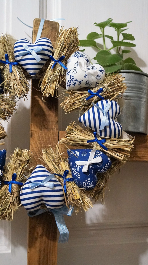 Věneček srdíčka a sláma - rezervace — foto 3