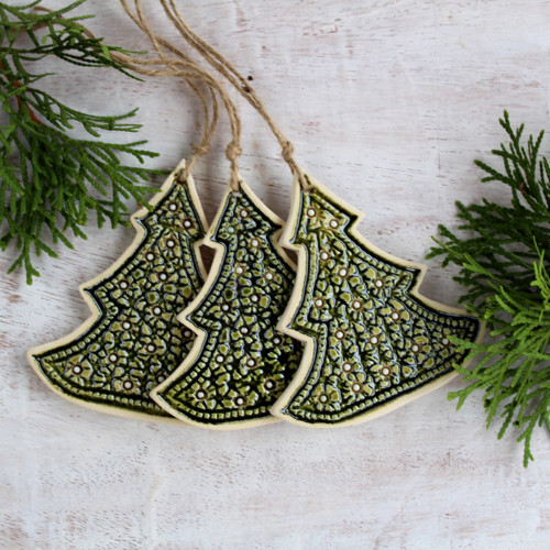 Keramický stromeček - závěs — foto 2