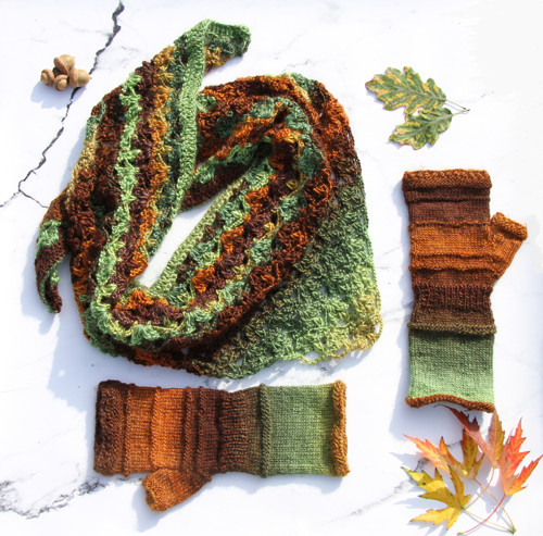 "Pohádky lesa" čelenka (50% wool) — foto 2