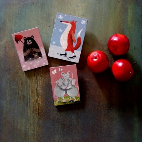 Krasobruslař s magnetem — foto 3