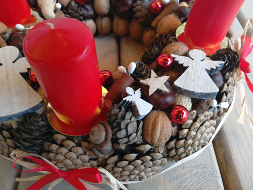 Advent přírodní andělský — foto 2