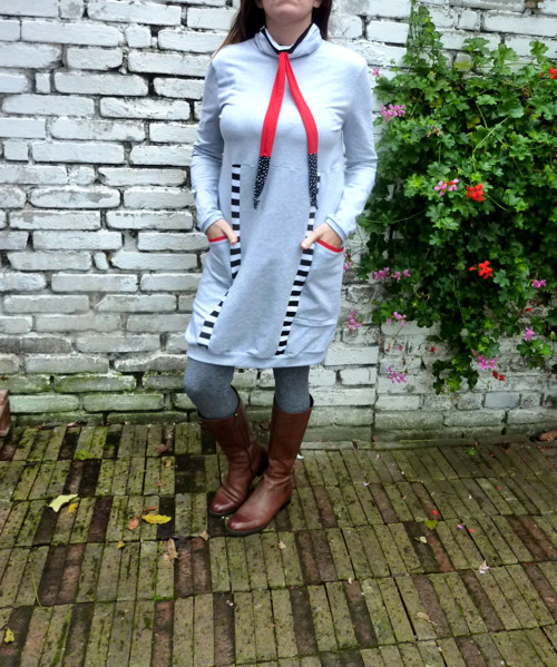 Tarra - oversize,kapsy — foto 3