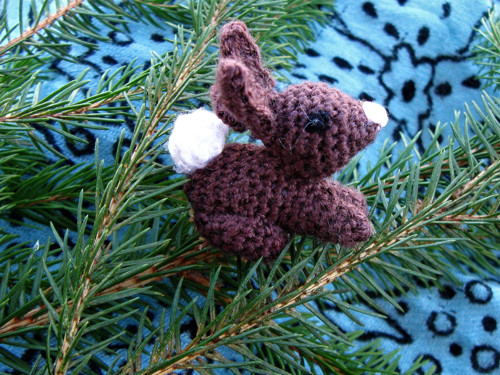 Přívěsek mini králíček — foto 2