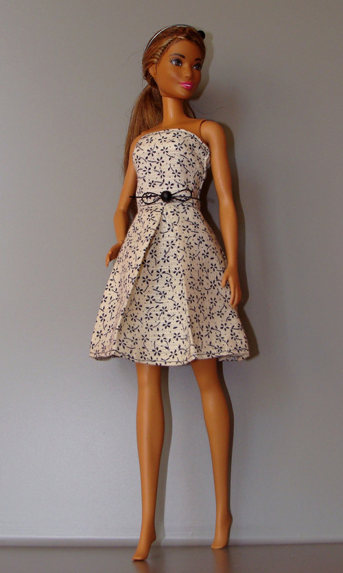 Barbie - Kytičkové šaty — foto 5