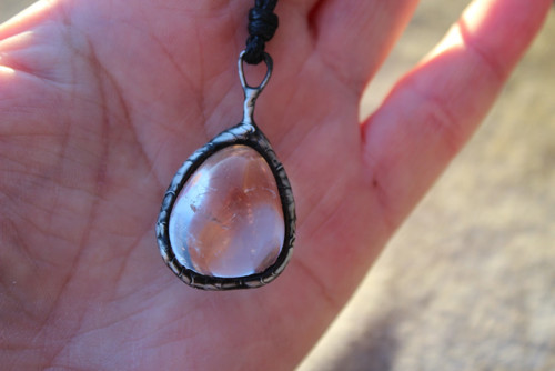 TALISMAN KŘIŠŤÁLOVÝ 2. :) cínový šperk — foto 3