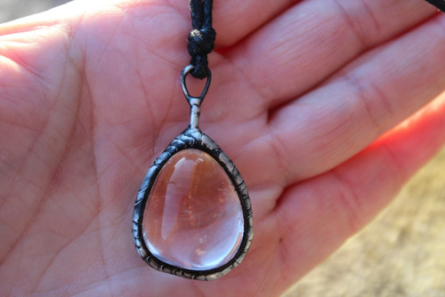 TALISMAN KŘIŠŤÁLOVÝ 2. :) cínový šperk — foto 5