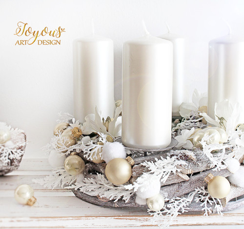 Luxusní adventní věnec — foto 2