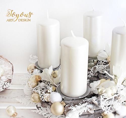Luxusní adventní věnec — foto 4