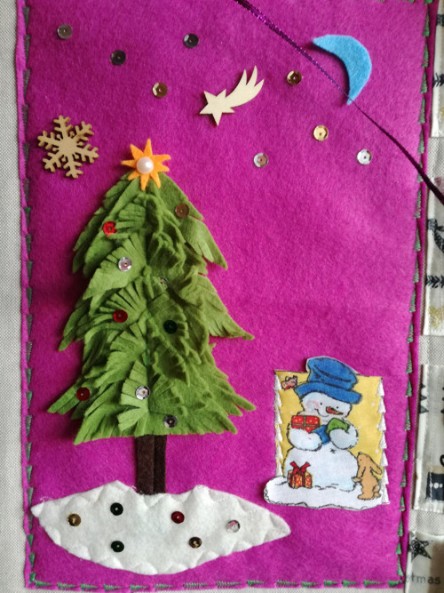 Látkový Adventní kalendář — foto 2