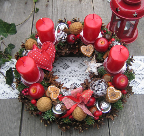 Adventní věneček tradičně..2 — foto 3