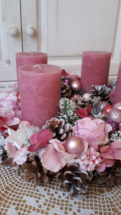 Velký luxusní adventní věnec — foto 2