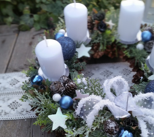 Adventní věnec "Ledový" - na přání — foto 2