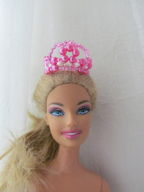 Čelenka pro Barbie - růžová — foto 2