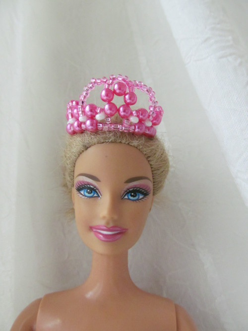 Čelenka pro Barbie - růžová — foto 3