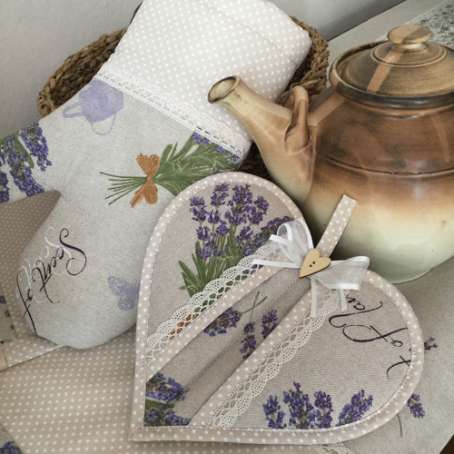Zástěrka - levandulka — foto 6