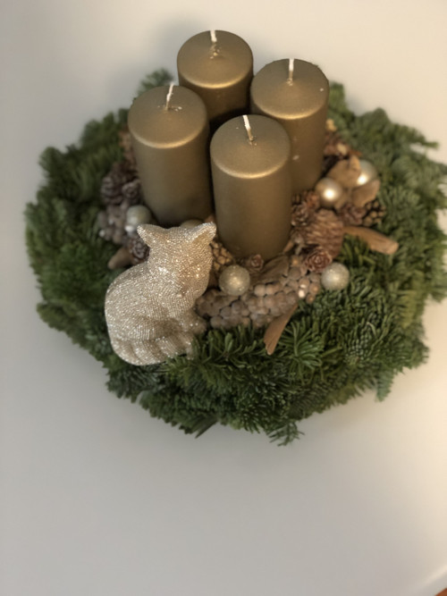 Zelený adventní věnec FOX — foto 2