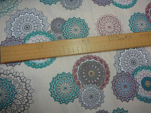 Metráž - mandaly - posledních 125cm — foto 2