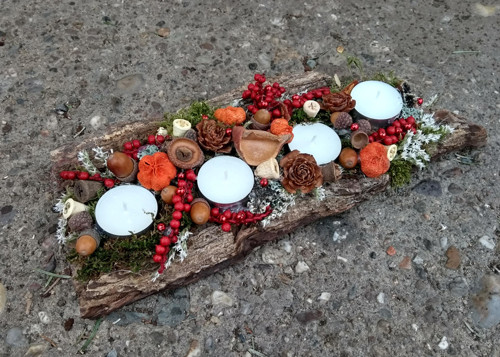 Svícen na kůře — foto 2