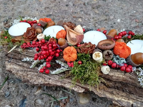 Svícen na kůře — foto 3