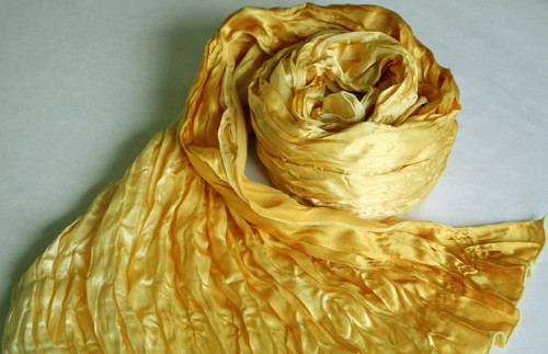Gold Satin Silk Ombre — foto 3