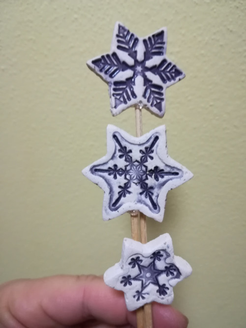 Sněhová vločka - zápich — foto 3
