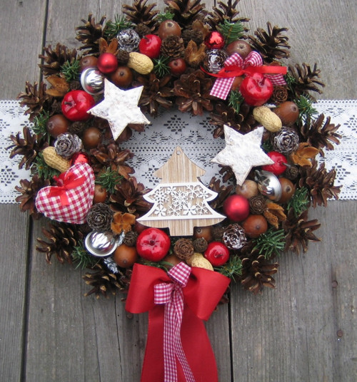 Adventní věnec se stromečkem — foto 2