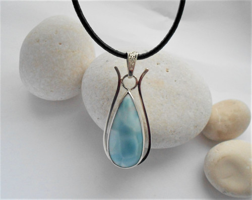 Blankytný - larimar - Ag — foto 5