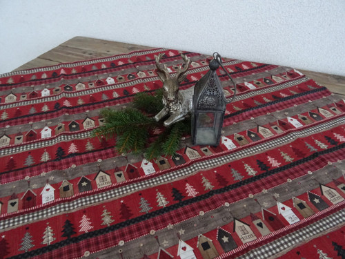 CHRISTMAS TIME ... STŘEDOVÝ UBRUS 75 x 75 cm — foto 2